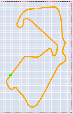 Image showing the example of the circuit outline with the selected outline width.