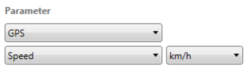 Screenshot of Parameter settings.