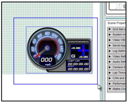 Image depicting how to click and drag to create a temporary group. 