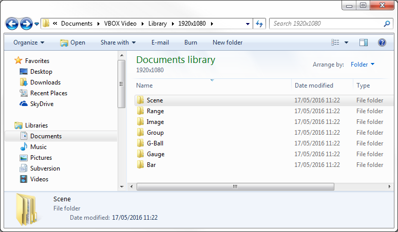 Screenshot of Windows Explorer showing the file location.