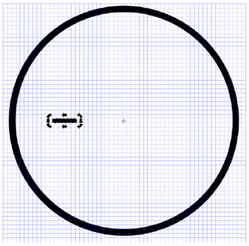 Screenshot of the full circle and line image.