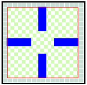 Image depicting a double bar graph element.