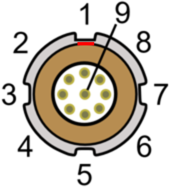 9 pin Lemo