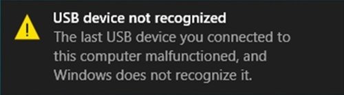 CAN Gateway USB not working