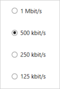 Cropped screenshot of the CAN Output settings.