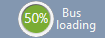 Image of the CAN Bus usage as it appears in VBOX Setup software.
