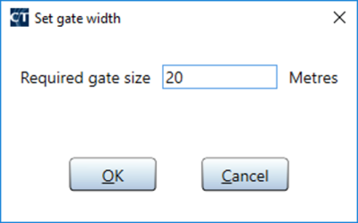 CTW Gate Width