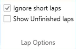 CTW Session Lap Options