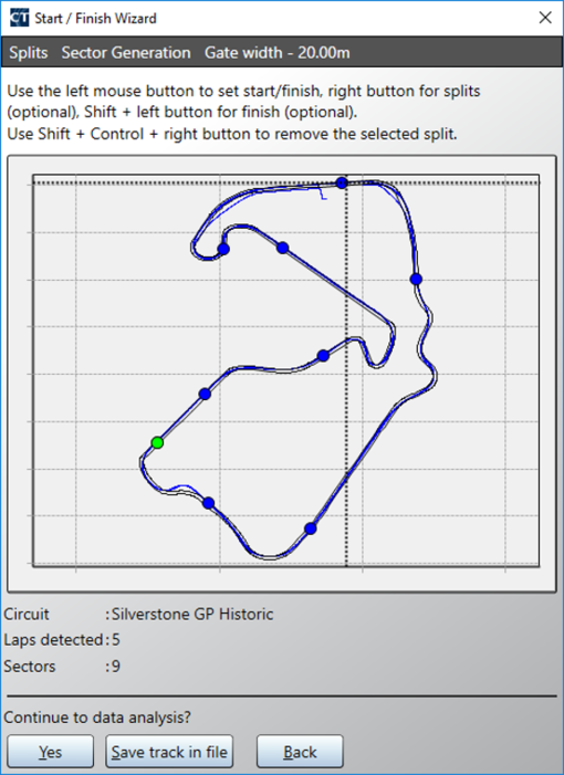 CTW Start Finish Wizard