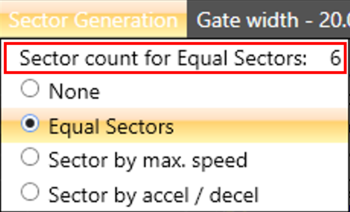 CTW Start Finish Wizard Sector