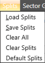CTW Start Finish Wizard Splits