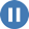 Pause button icon.