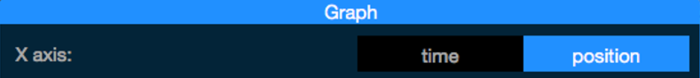 Screenshot of the Graph settings options.