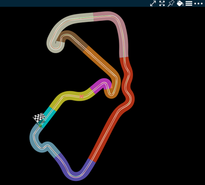 Screenshot of the Map pane.