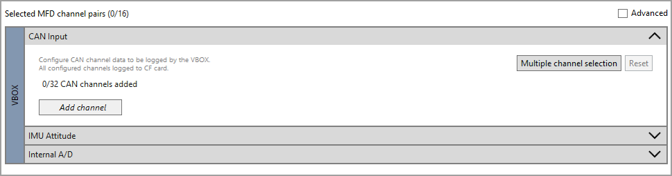 Channel Config Menu_CAN Input_No channels added