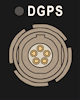 GIF of an orange flashing DGPS LED.