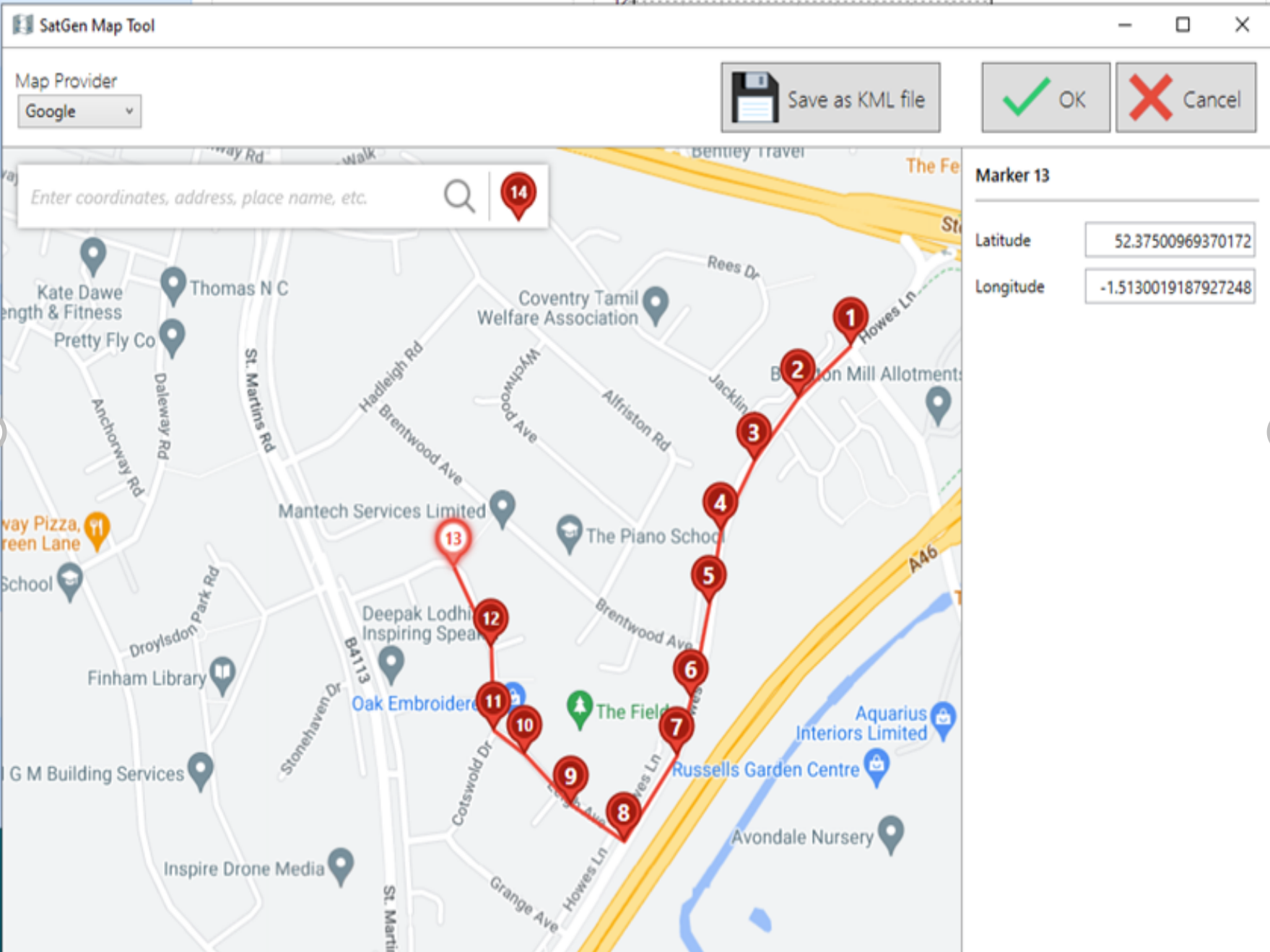 Draw Route - v3 1.14.27