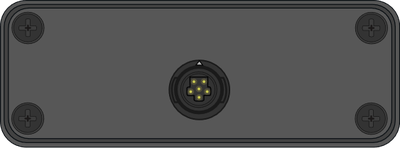 Drawing of the bottom of the NTRIP Modem
