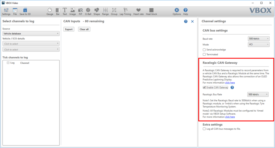 Enable CAN Gateway