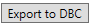 Export to DBC button