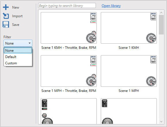 Screenshot of the File Menu.