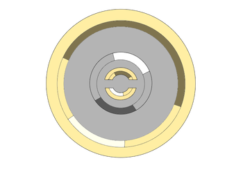Drawing of an antenna connector.
