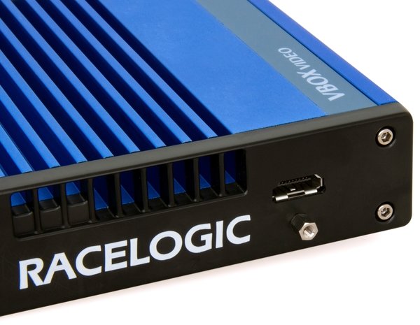 Cropped photograph of the HDMI port on the VBOX Video HD2.