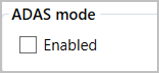 IMU - ADAS Mode