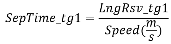 Image depicting the calculation for SepTim_tg1,tg2