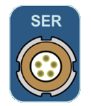 Image of the SER port