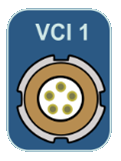 Image of the VCI 1 port