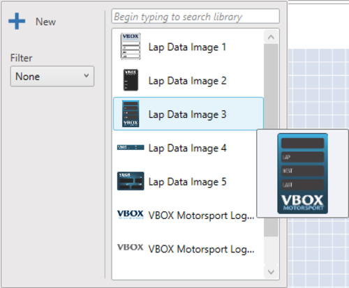 Screenshot of the Image menu.