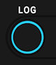 Diagram of a blue LOG LED.