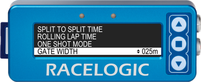 LT Settings - Gate Width Selected
