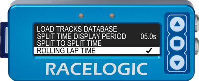 LT Settings - Rolling Lap Time Highlighted (Enabled)