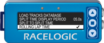 LT Settings - Rolling Lap Time Highlighted (Enabled)