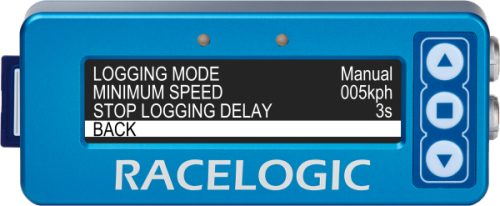 Logging Options - Back Selected - Framed