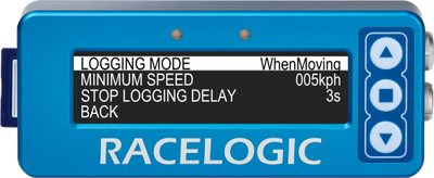 Logging Options - WhenMoving selected - Framed