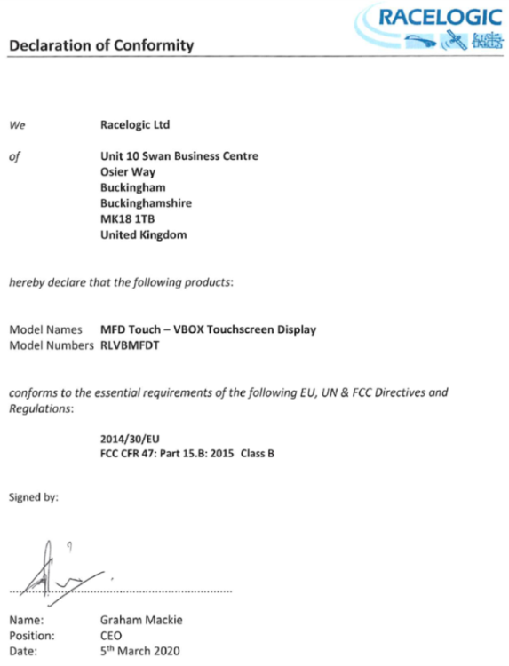 MFD Touch EC Doc