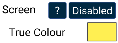 Screen option in the Numerical Alert Settings in the VBOX Touch MFD App.