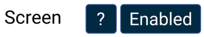 Screen option in the Alerts Settings for the Target Graph in the VBOX Touch MFD App.