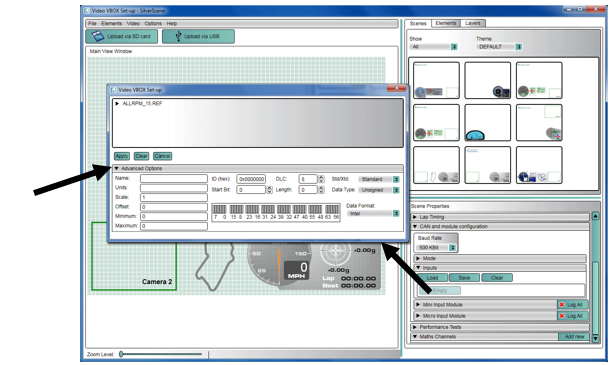 Screenshot depicting how to manually edit a CAN Parameter.