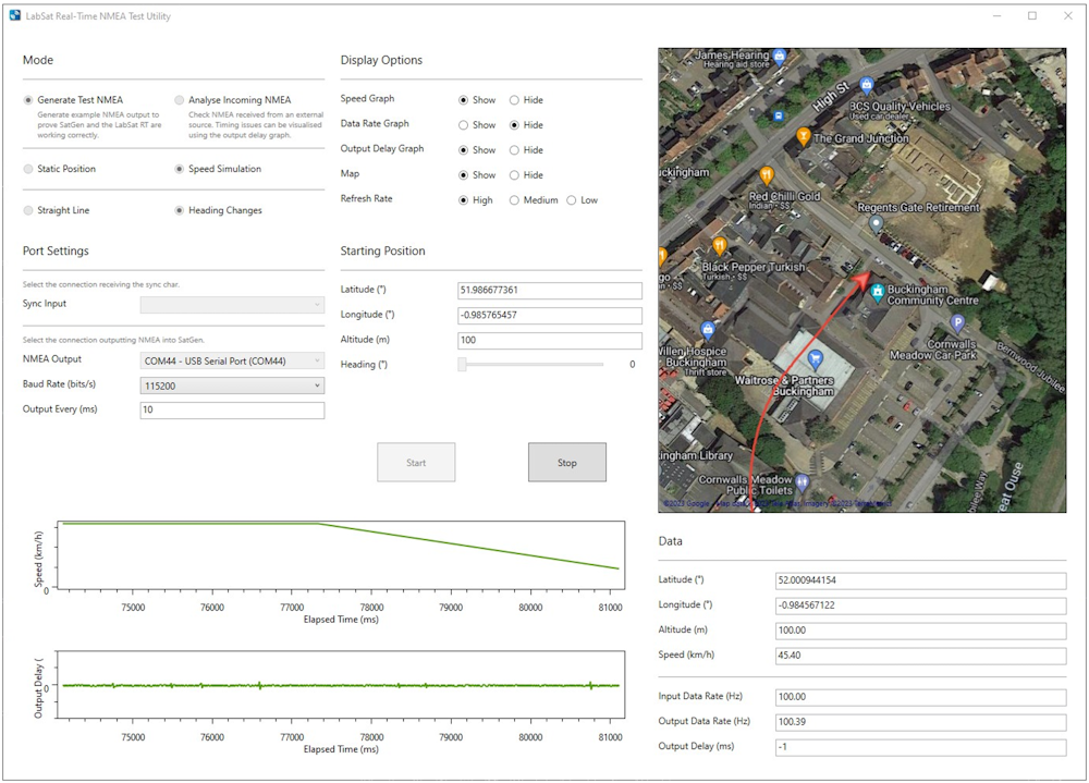 NMEA Test Utility - SatGen 1