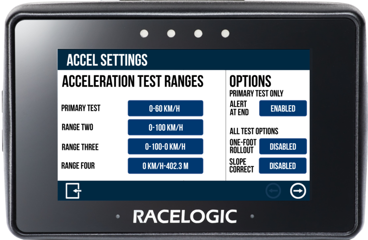 PB Touch Accel Settings