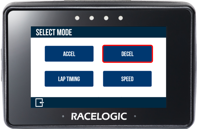 PB Touch Mode Decel
