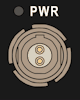 GIF of the PWR LED flashing red and green alternately.