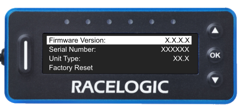 Pit Display_About_Firmware version (v1.0 RE 14MAR2024)