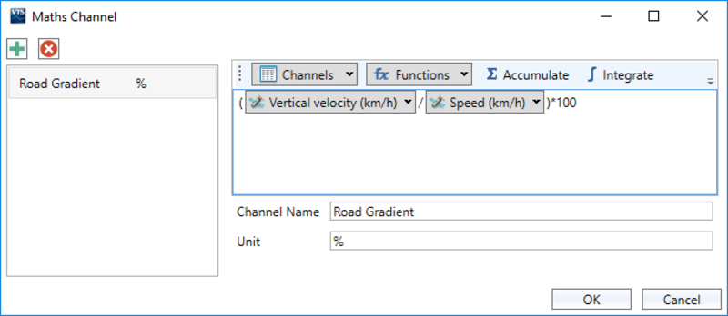 Road Gradient Calculation VBTS