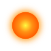 Orange LED indicator