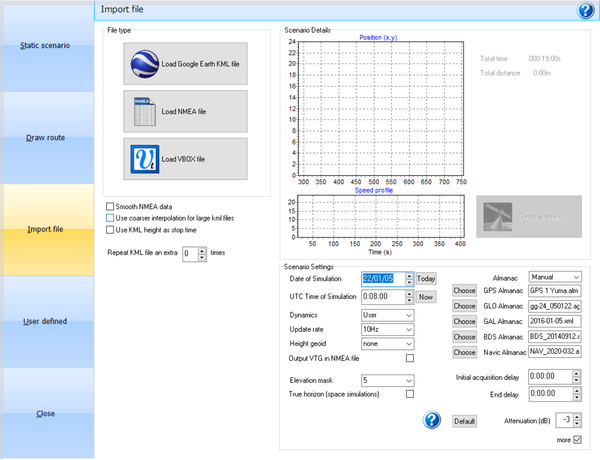 SatGen V3 1.14.27_Import File Screen